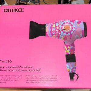 Amika Vibrant Pink and Purple Hair Dryer